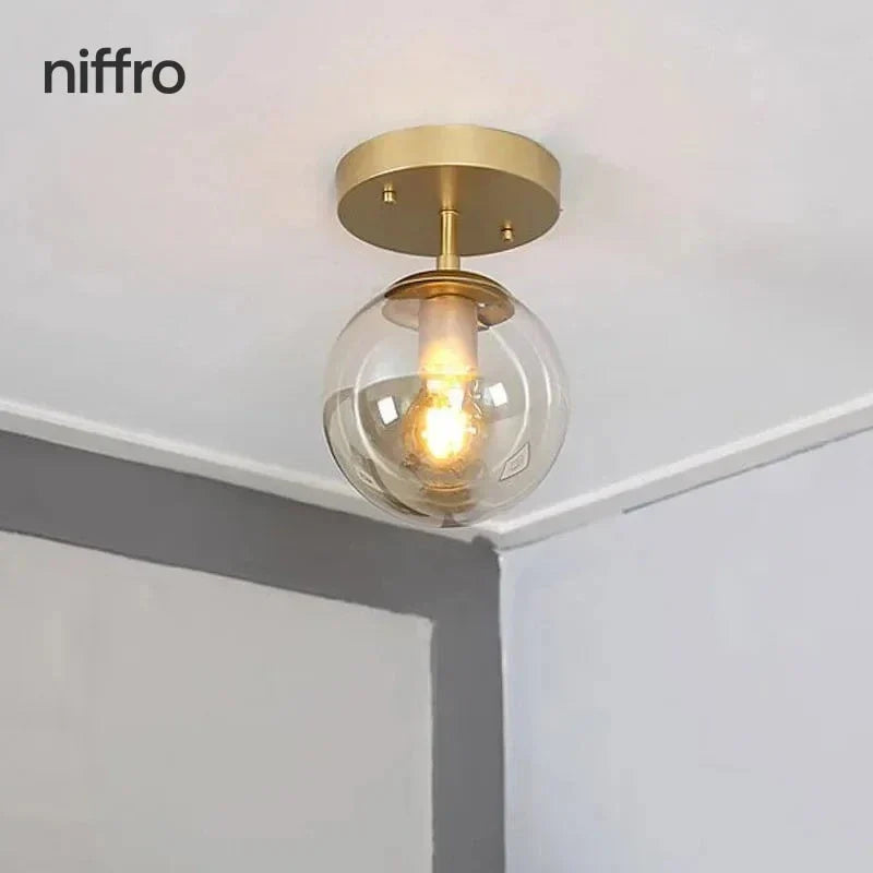 Aurelle Ceiling Mount For Glass Globe Pendant Lamp