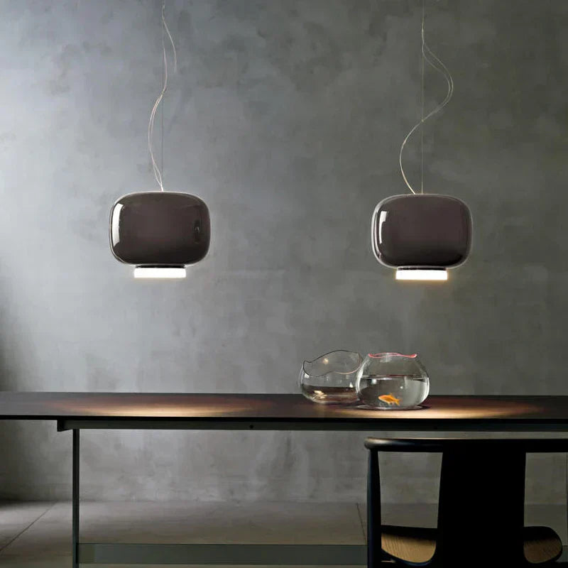 Luminara Glass Pendant Lights For Modern Interior Elegance