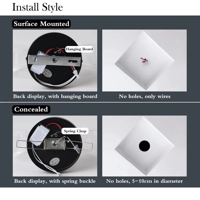 Kirrea Slim LED Low Profile Modern Ceiling Light Fixture