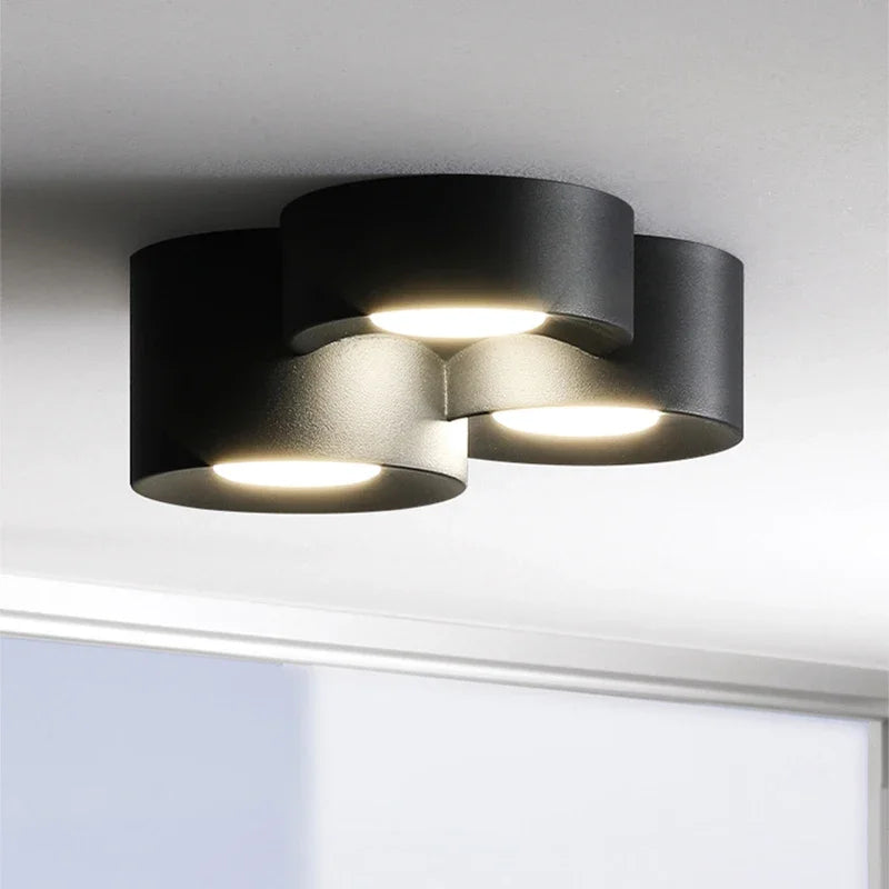 LyraNord Fabric Ceiling and Wall Light in Nordic Style
