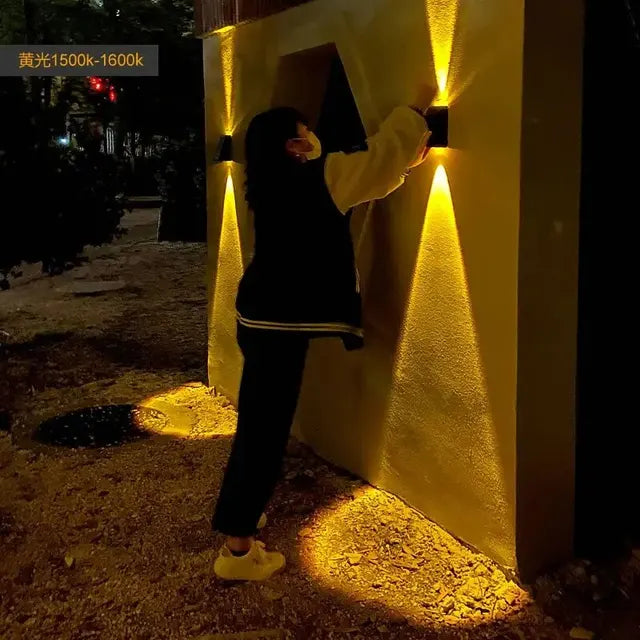 LumaCanopy Outdoor Solar Pathway Light for Garden Patios and Walkways