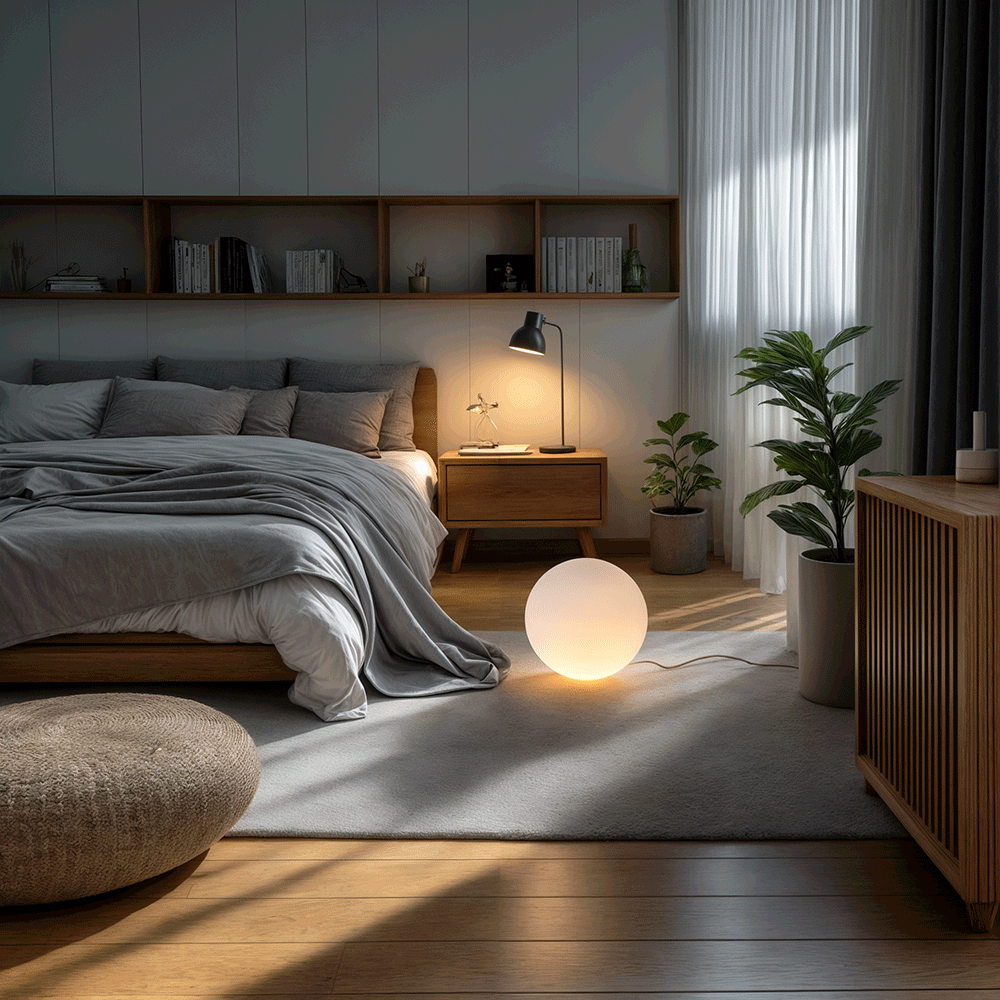 AuroraGlow Outdoor LED Globe Lights for Garden and Patio