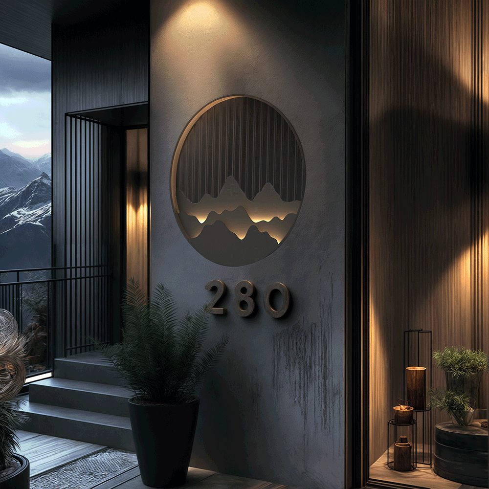 AstraLux Durable Waterproof LED Wall Sconce for Indoor and Outdoor Use