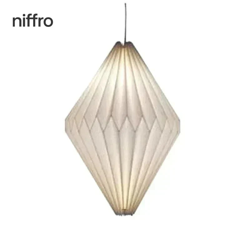 Lyra Origami Paper Lantern Pendant In Scandinavian Style