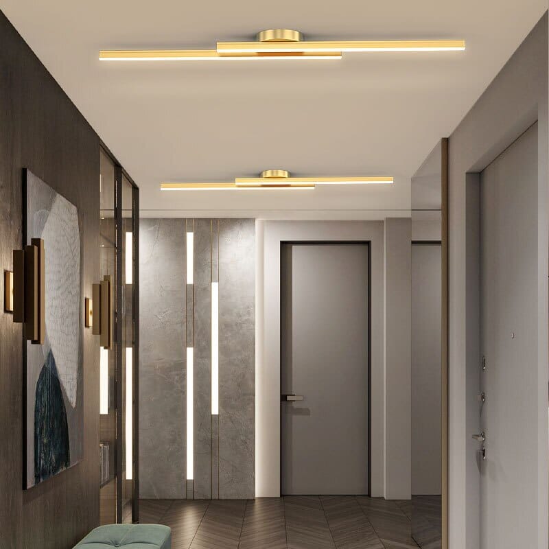 AureaLine LED Linear Chandelier For Dining Rooms And Hallways