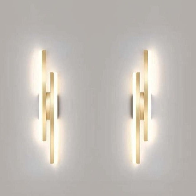 Lindera Long Striped LED Wall Light For Hallways Bedrooms