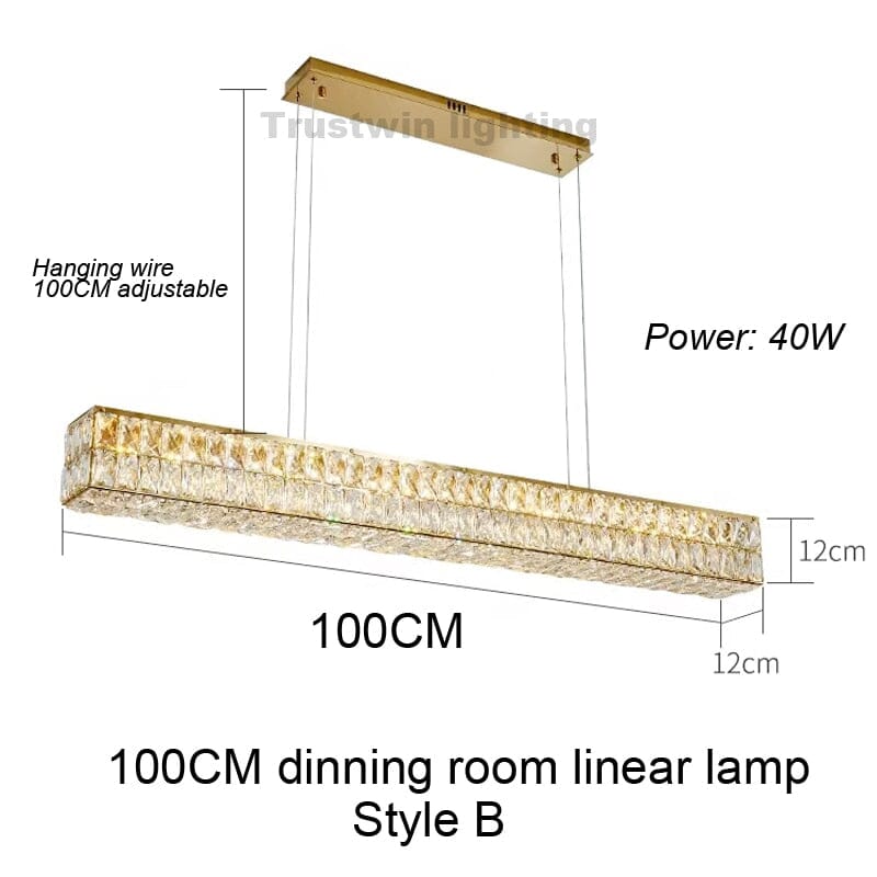 Aurelia Halo Gold Ring Crystal Chandelier Color Changing Glow