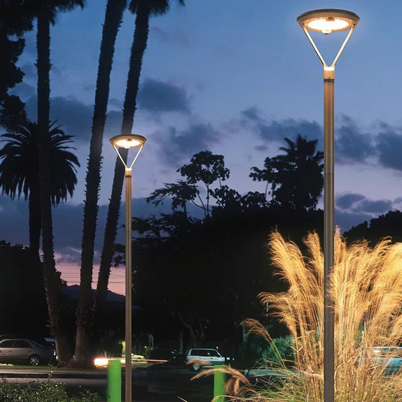 LumaVale Solar Courtyard Light With 360-Degree Motion Sensor