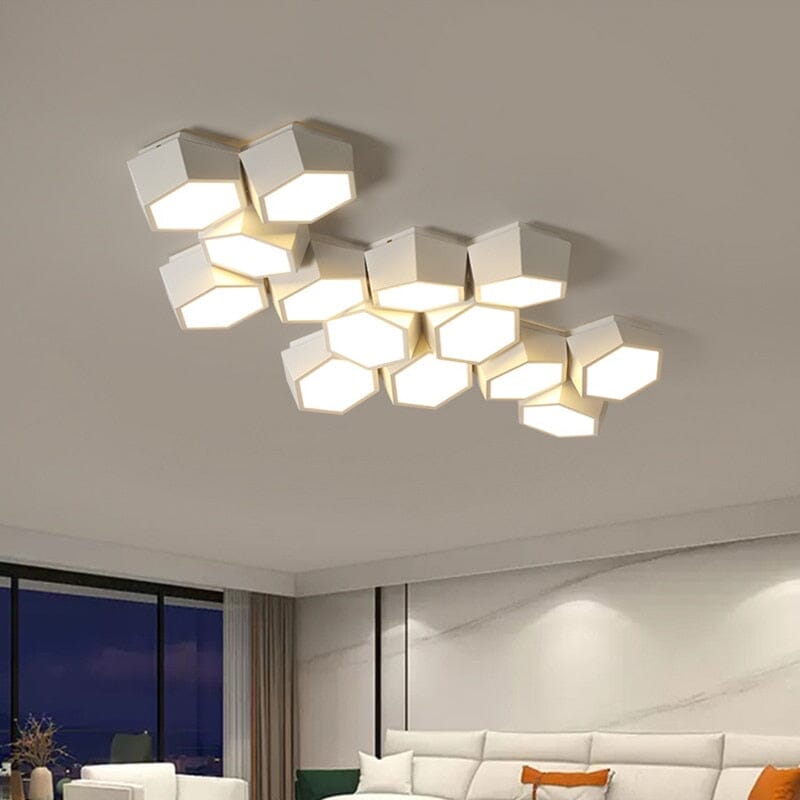 Lyra Geometry LED Ceiling Light Modern Mercury Free Glow
