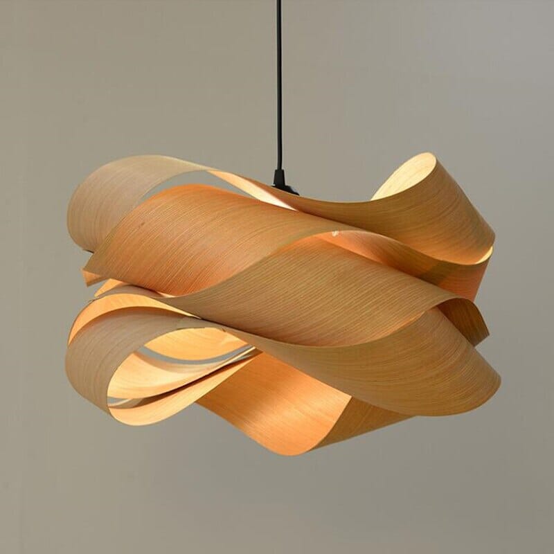 Aerynwood Timber Grain Pendant Lights For Modern Homes