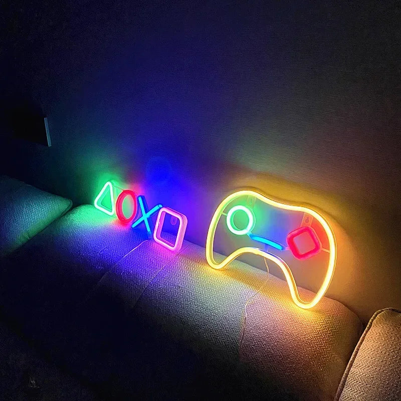 LuminaPulse USB LED Neon Light for Game Room Ambient Glow