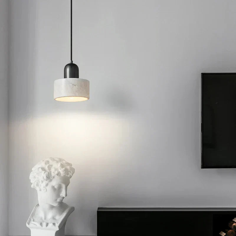 Aurelia Copper and Marble Pendant Light for Modern Kitchens