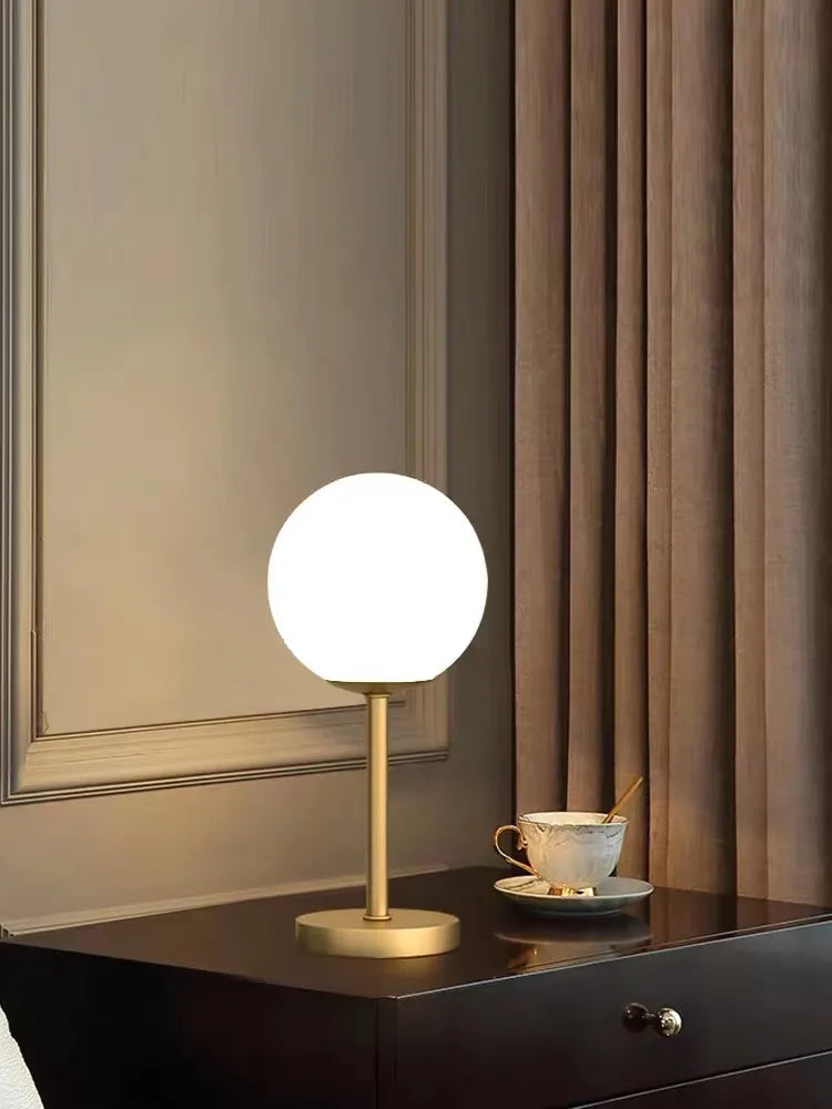 Aurelia Gold Desk Lamp Contemporary Italian Inspired Table Lamp
