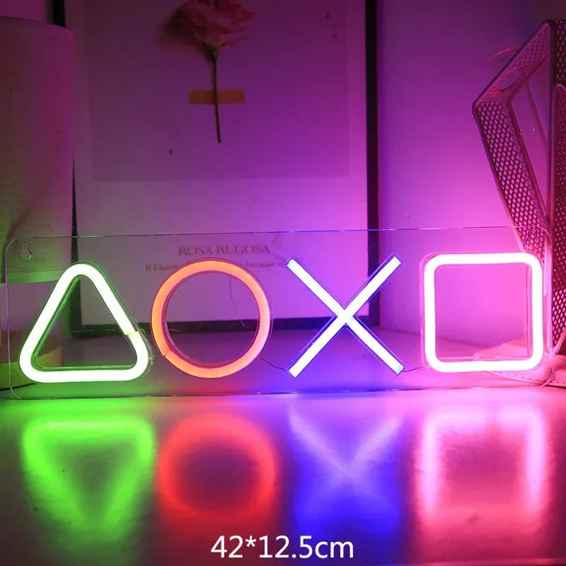 LuminaPulse USB LED Neon Light for Game Room Ambient Glow