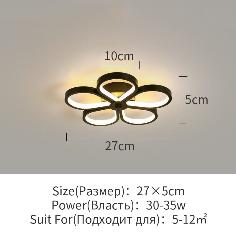 Aurelia Floral LED Ceiling Light for Soft Ambient Glow