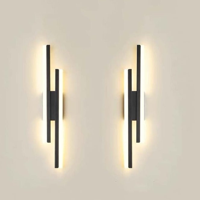 Lindera Long Striped LED Wall Light For Hallways Bedrooms