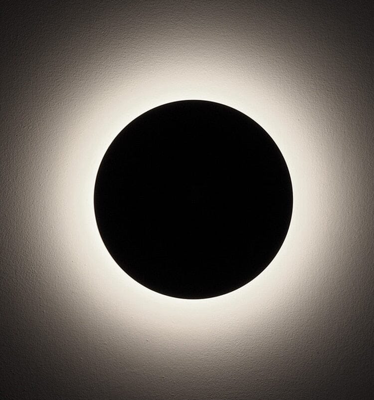 AstraRound Round LED Loft Wall Light Available In White Black Or Gray