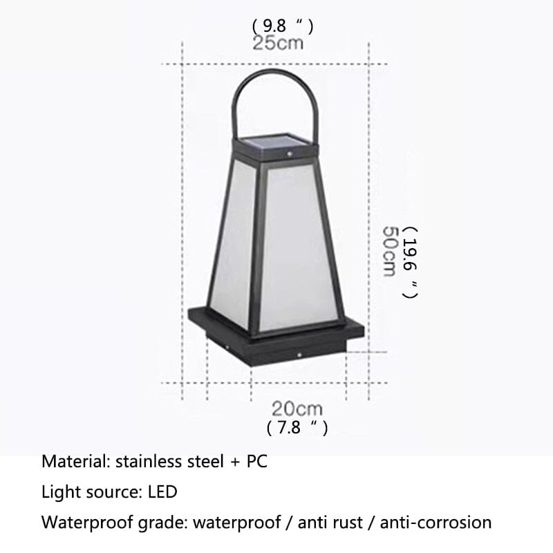 Aurelia Glow Portable LED Garden Lamp For Outdoor Patios And Paths