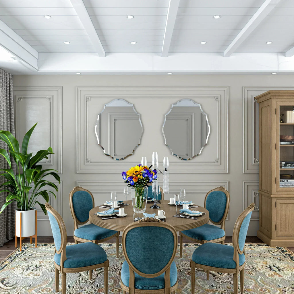 Arden Silver Oblong Wall Mirror