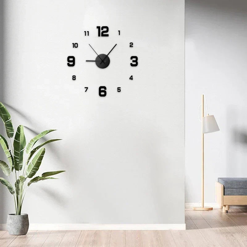 Luma Frameless Wall Clock