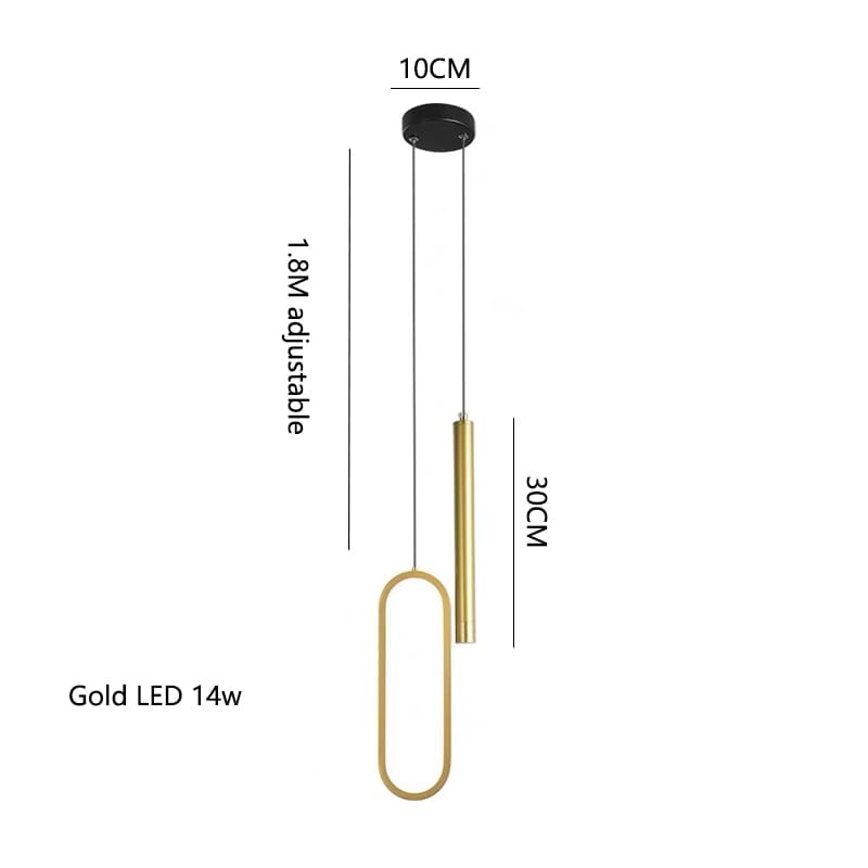 Aurelin | Nordic Minimalist Pendant Light For Warm, Welcoming Glow