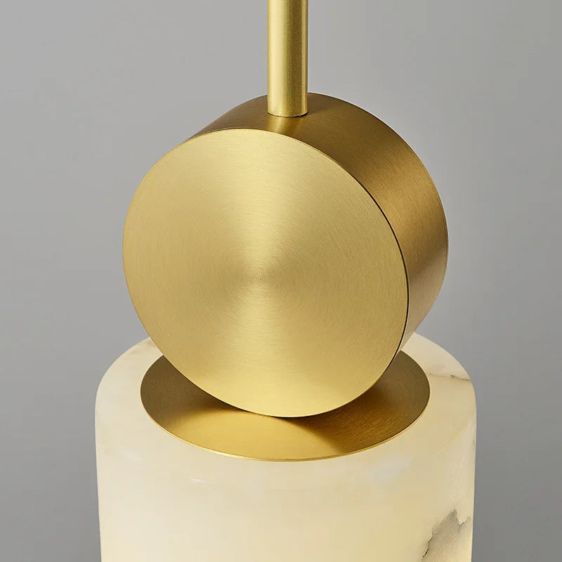 Astrae Nordic Marble and Copper LED Pendant Lights