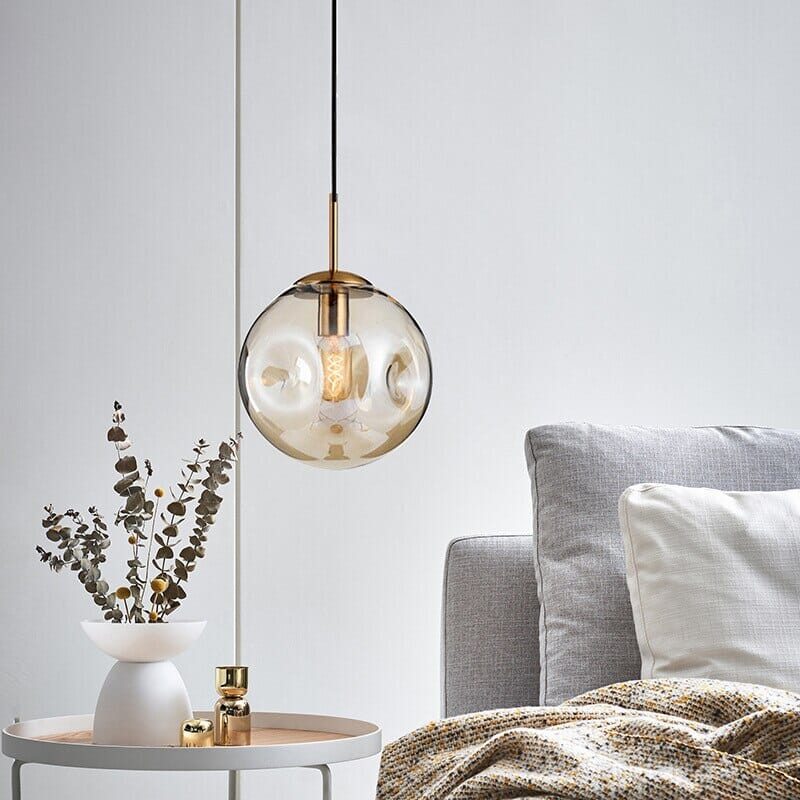 Lumira Glass Pendant Light With Elegant Multitone Finish