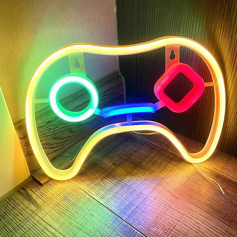 LuminaPulse USB LED Neon Light for Game Room Ambient Glow