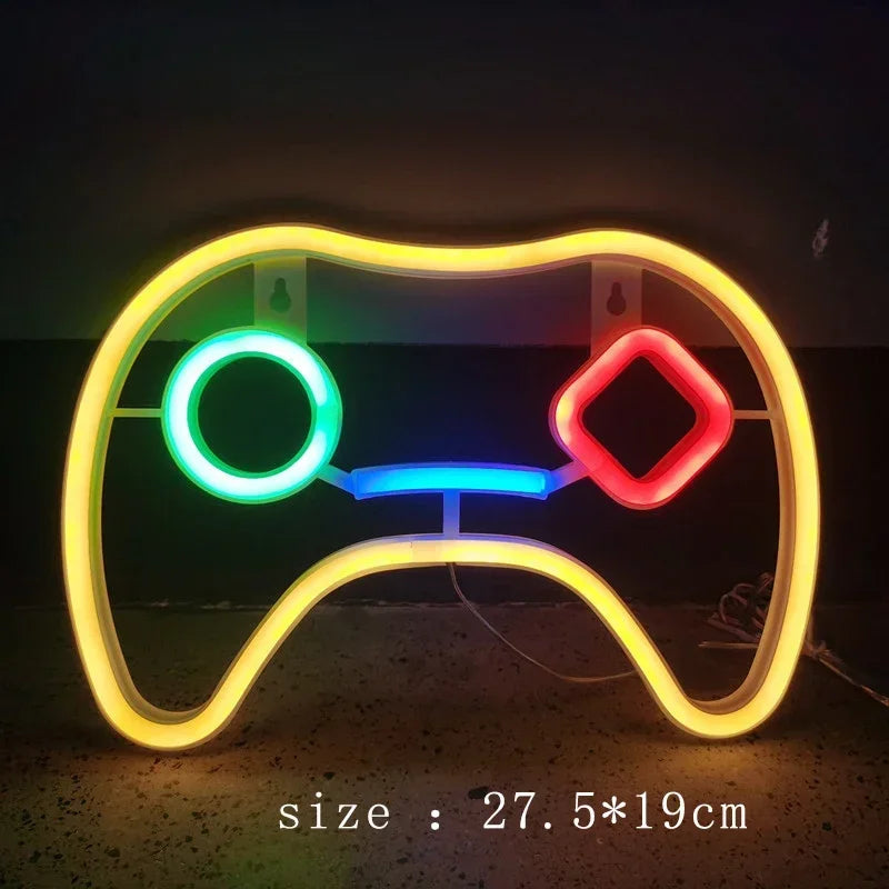 LuminaPulse USB LED Neon Light for Game Room Ambient Glow