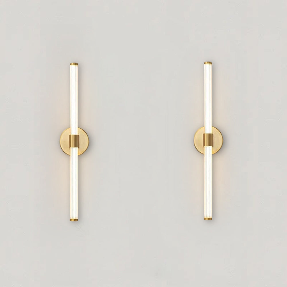 Liora Wall Lamp With Gold Finish And Acrylic Shade