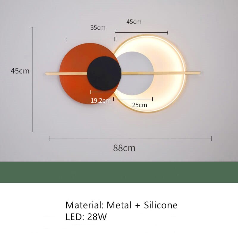 Ardena vegglamper kunstnerisk belysning for moderne interiører