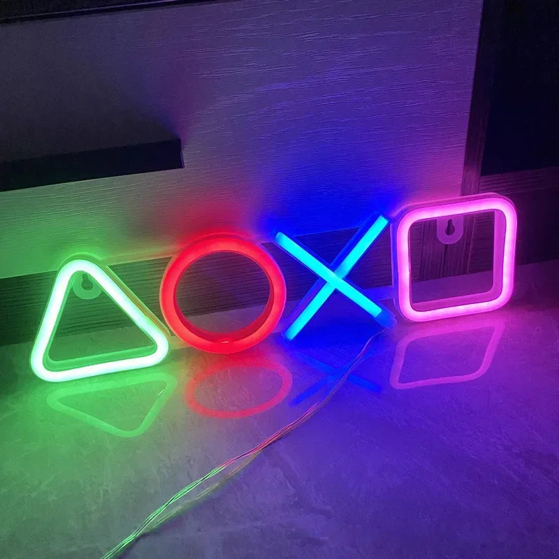 LuminaPulse USB LED Neon Light for Game Room Ambient Glow