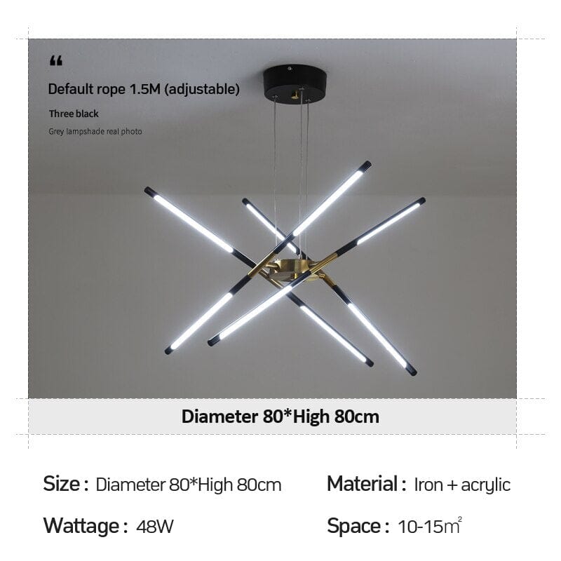 Aurelle Spiky Chandelier