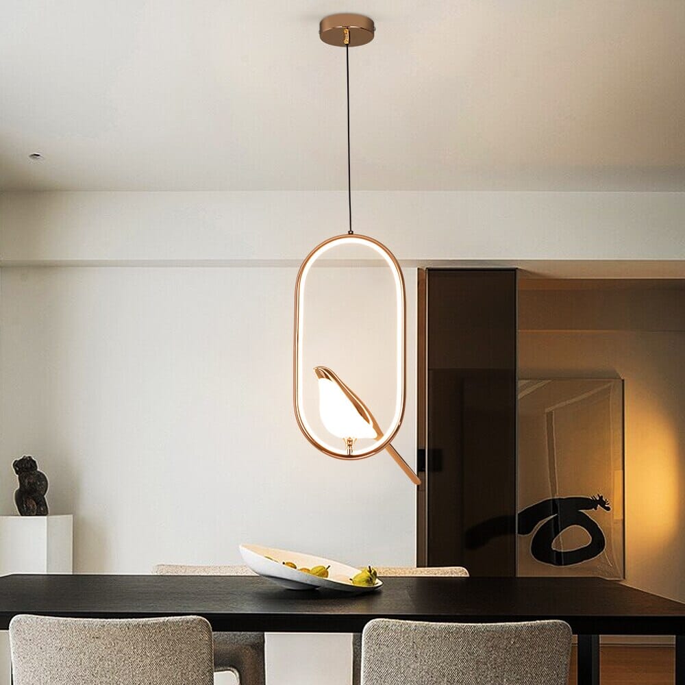 Lyra Nest Pendant Light Nordic Bird-Inspired Ceiling Fixture