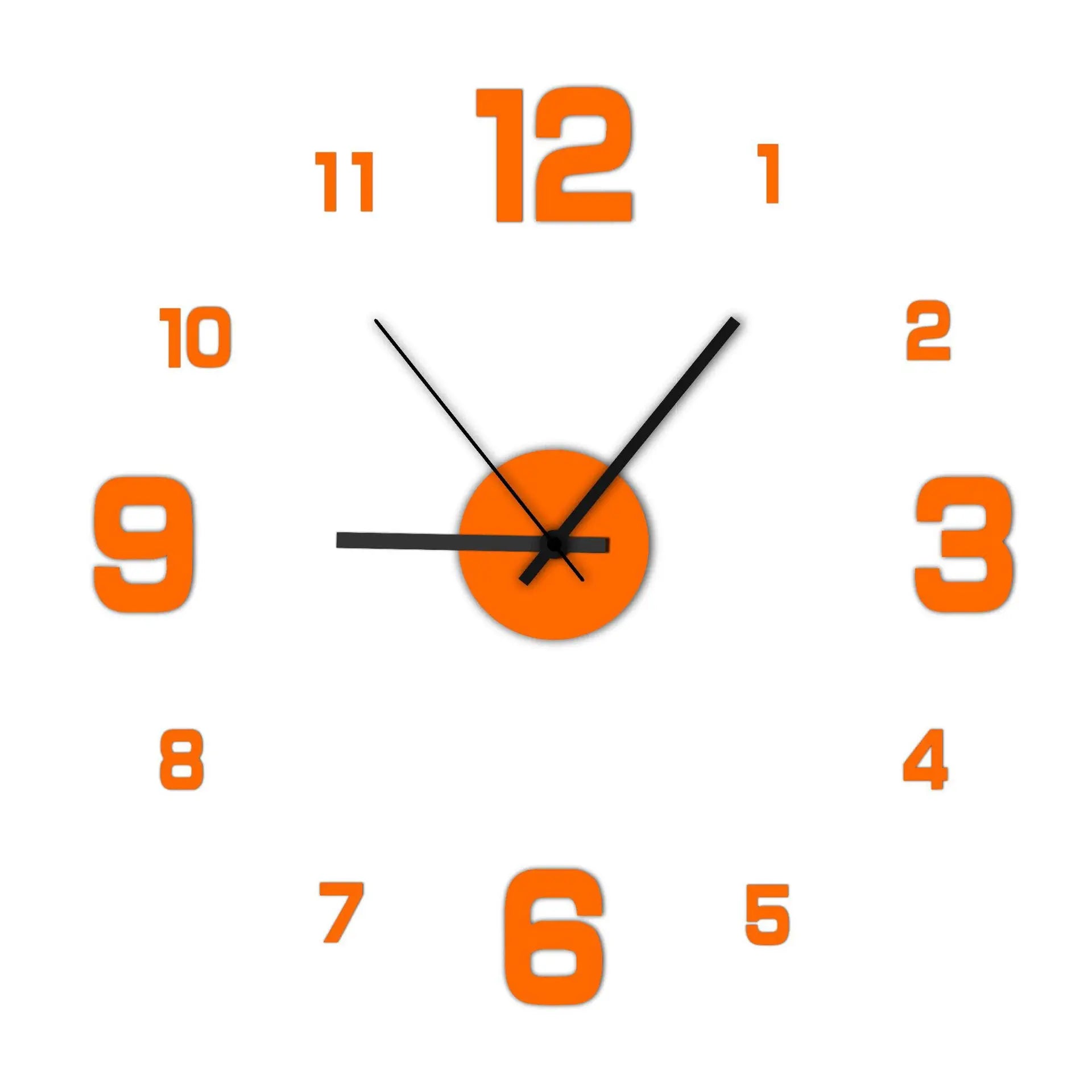 Luma Frameless Wall Clock