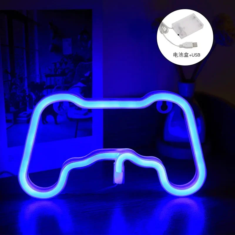 LuminaPulse USB LED Neon Light for Game Room Ambient Glow