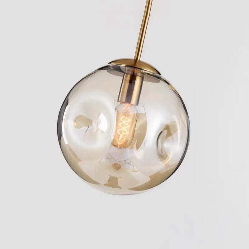 Lumira Glass Pendant Light With Elegant Multitone Finish