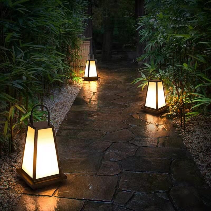 Aurelia Glow Portable LED Garden Lamp For Outdoor Patios And Paths