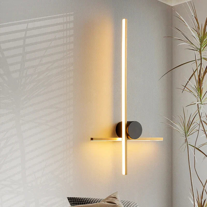 Kairo Brass Inspired Copper Wall Lamp Postmodern Style