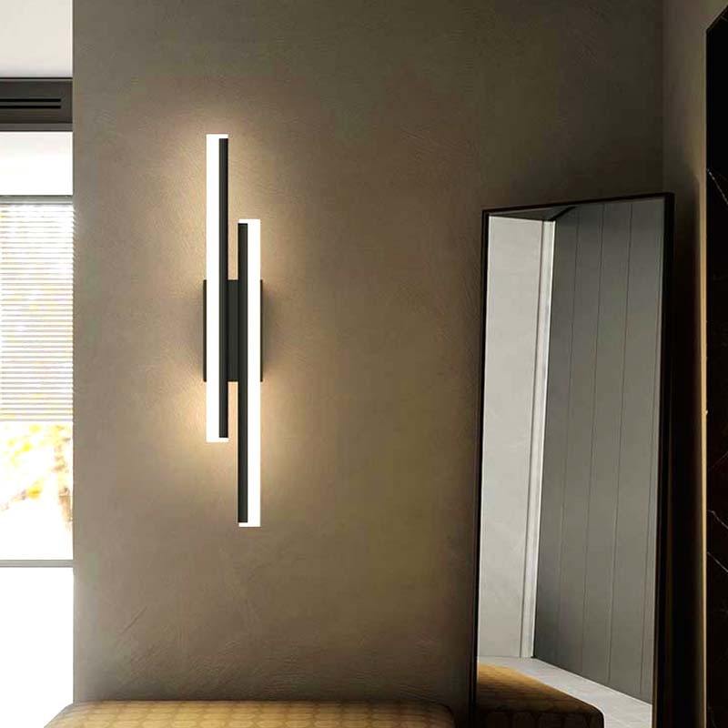Lindera Long Striped LED Wall Light For Hallways Bedrooms