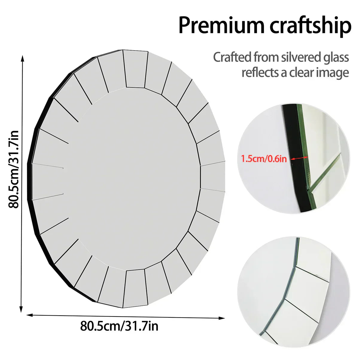 Kirrea | Wall Mirror 31.5"