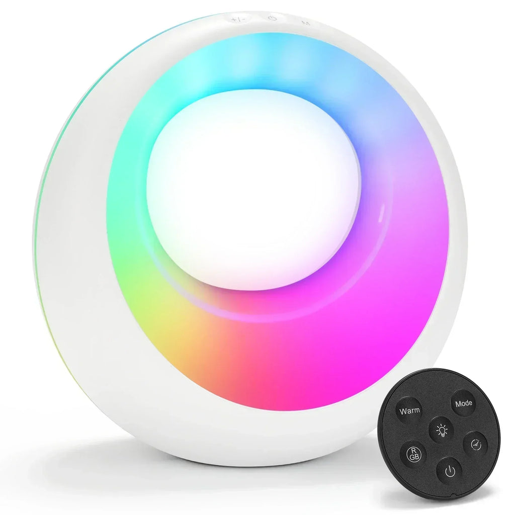 AuraNova Touch RGB Nachttischlampe mit Vollspektrum