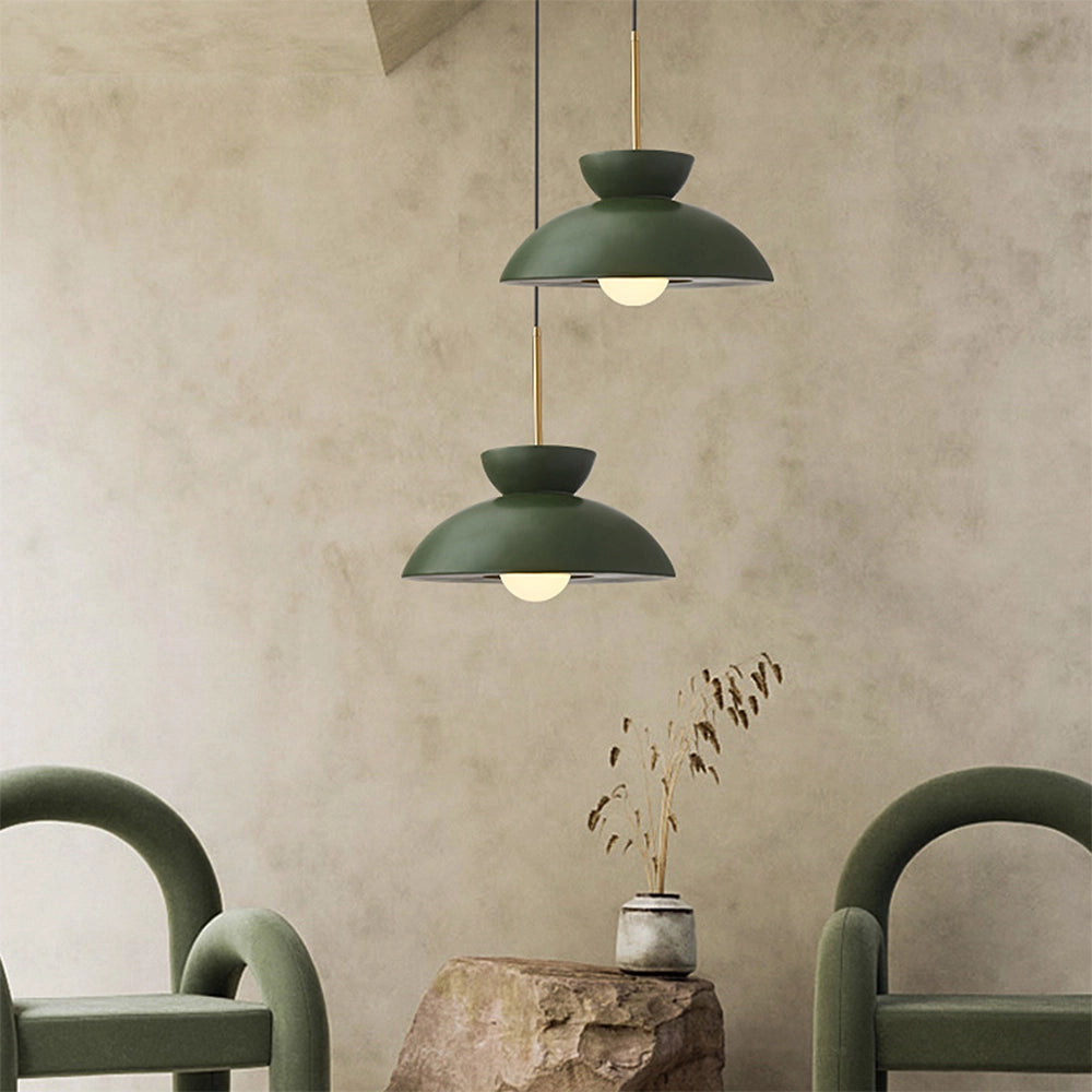 TerraFlare Pendant Light in Mid Century Modern Style