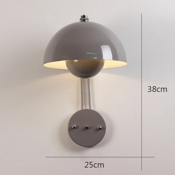 Aurora Bloom Wall Light For Modern Minimal Homes Bedroom Accent Lighting