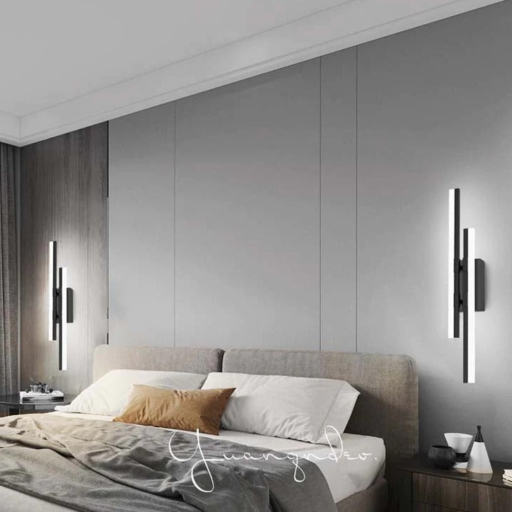 Lindera Long Striped LED Wall Light For Hallways Bedrooms