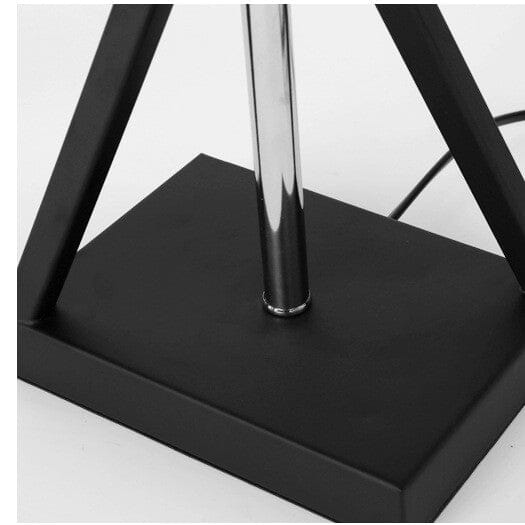 Lyra Twist Floor Lamp In Premium Iron With Fabric Shade