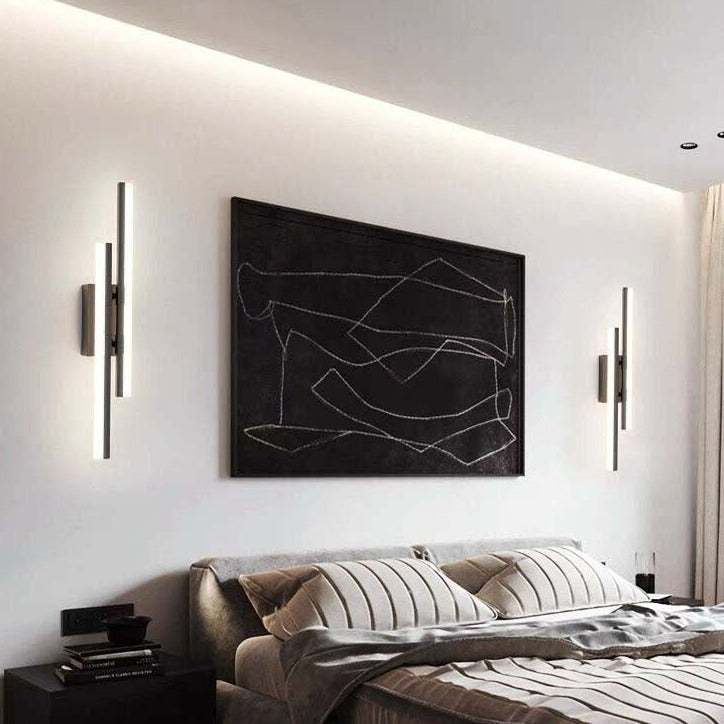 Lindera Long Striped LED Wall Light For Hallways Bedrooms