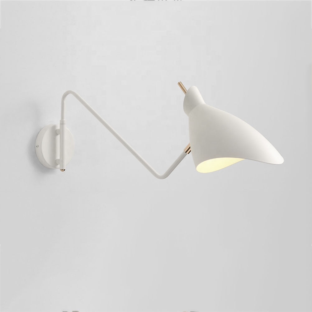LumaHaven Wall Sconce With Adjustable Arm And Soft Glow