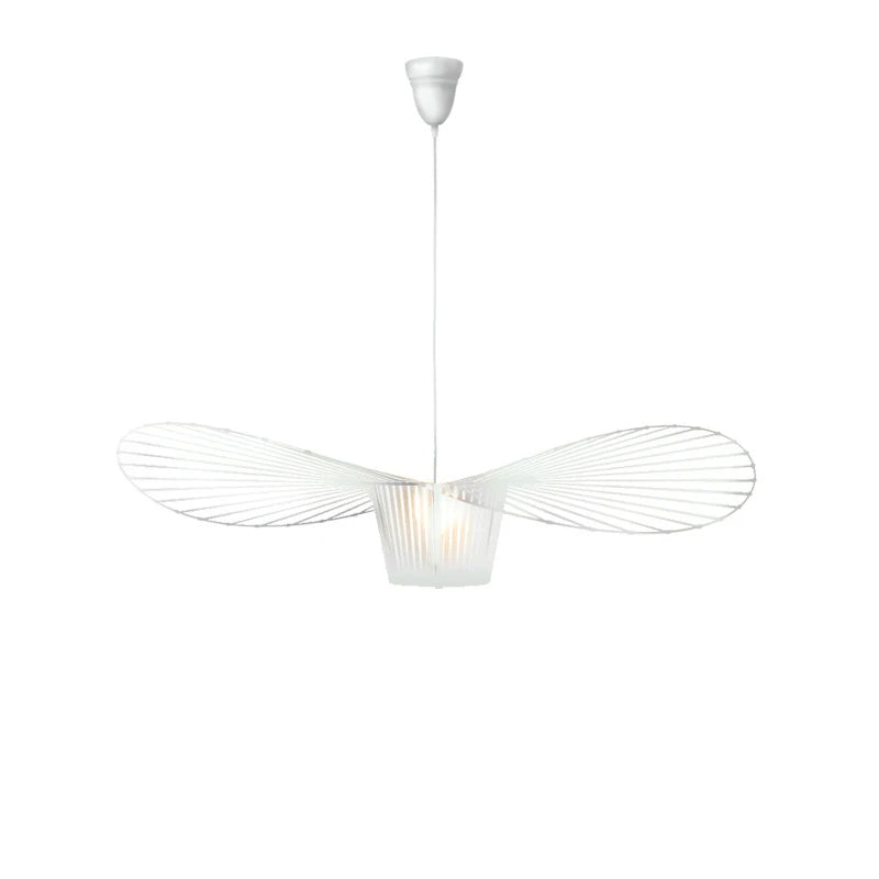 Aurelia Curve Chandelier Straw Inspired Ceiling Light