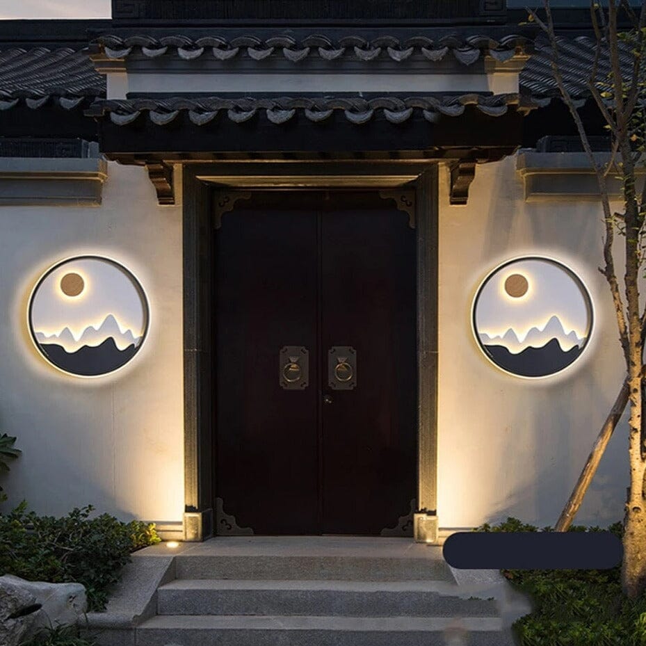 Lyra Horizon Outdoor Wall Lamp Aluminum Exterior Lamp Durable